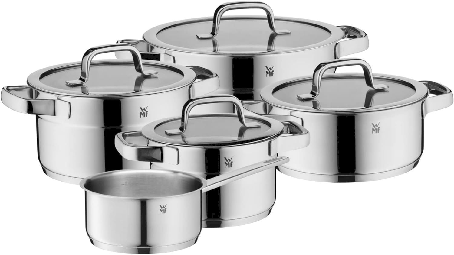 Pfannen: WMF Compact Cuisine Topfset 5-teilig – Neu und originalverpackt aus Bottighofen von zaap