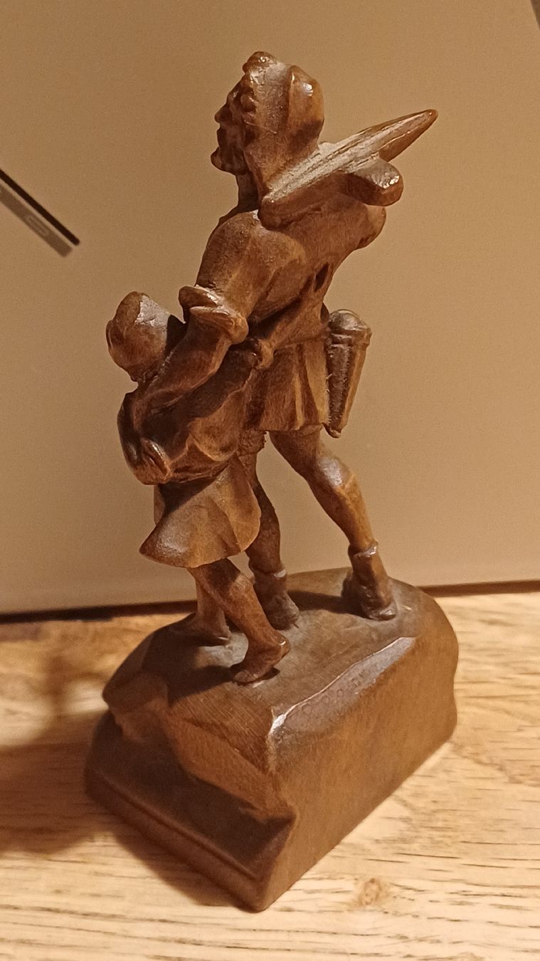 Statuette: Willhelm Tell Holzfigur – Usato da Flawil venduto da Naphtali 2