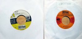The Creation ‎–  2 Singles 45 rpm  (eine feat. Ron Wood) rar