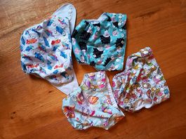 4 x Pocketwindeln/Stoffwindeln
