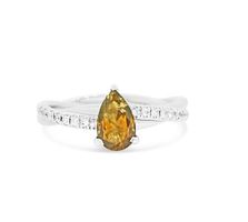 1.20tcw Diamant Verlobungsring 14K Weissgold