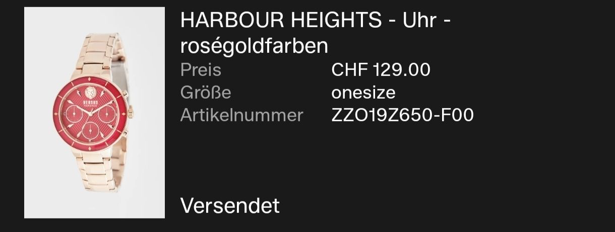 Versace Uhren: Versace versus Damenuhr – Neu (gemäss Beschreibung) aus Ossingen von kro_nrz6 2