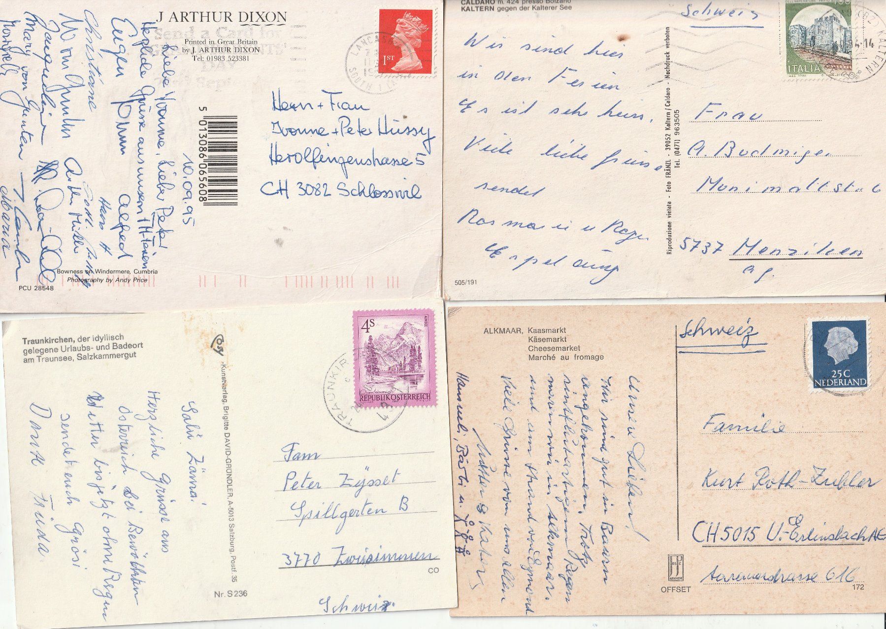 Cartoline postali: 24 Karten Welt – Usato da Lumbrein venduto da made02 1