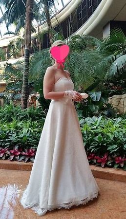 Wunderschönes Brautkleid (Gr. 38) von Bianco Evento A-Linie