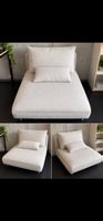 Chaiselongue / Recamiere in Beige