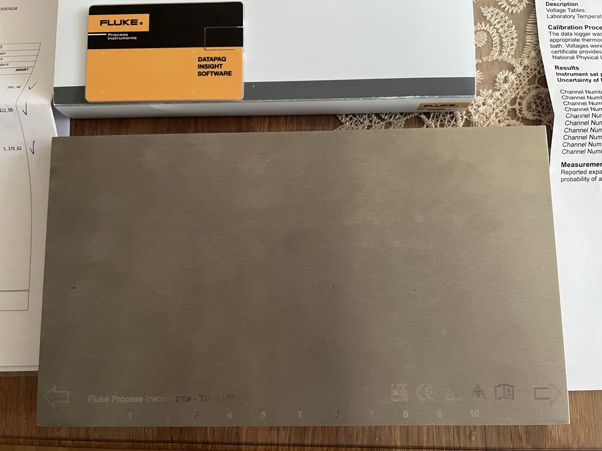 Strumenti musicali: Système Datapaq / Fluke DP5 10 canaux complet – Usato da Basel venduto da La.Bonne.affaire 1