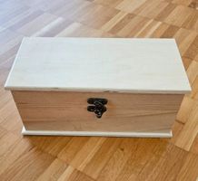 Holz-Schatulle zum Bemalen