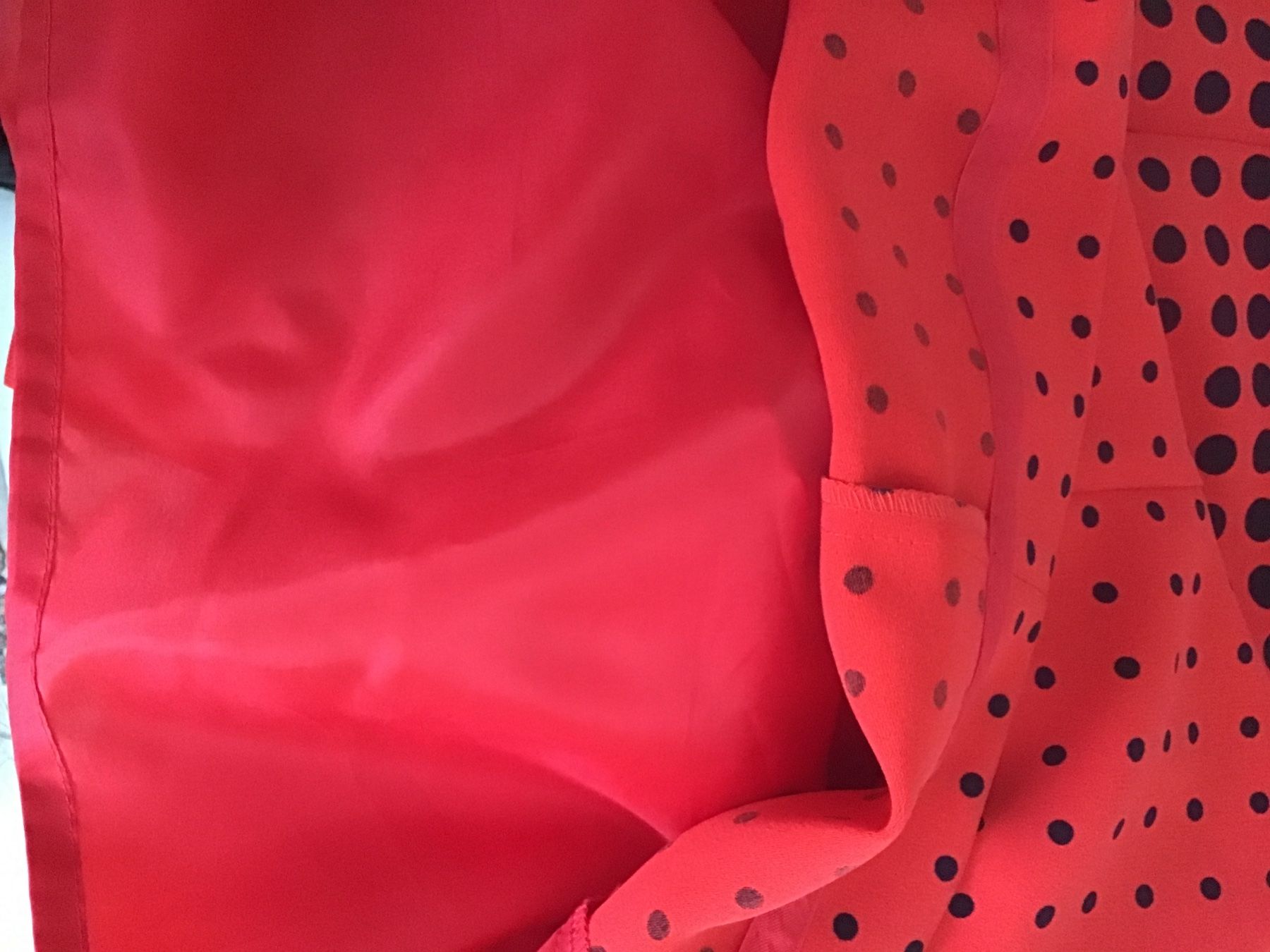 J.Crew Vestiti: KLEID J. CREW ROT MIT SCHWARZEN PUNKTEN GR.34/36 – Usato da Glattfelden venduto da ire_w6h2 4