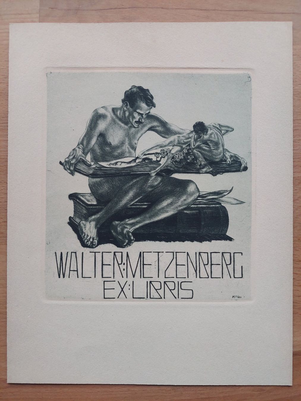 Tableaux: Exlibris Alois Kolb - Original Radierung – D'occasion à Obfelden par Exlibris-Art