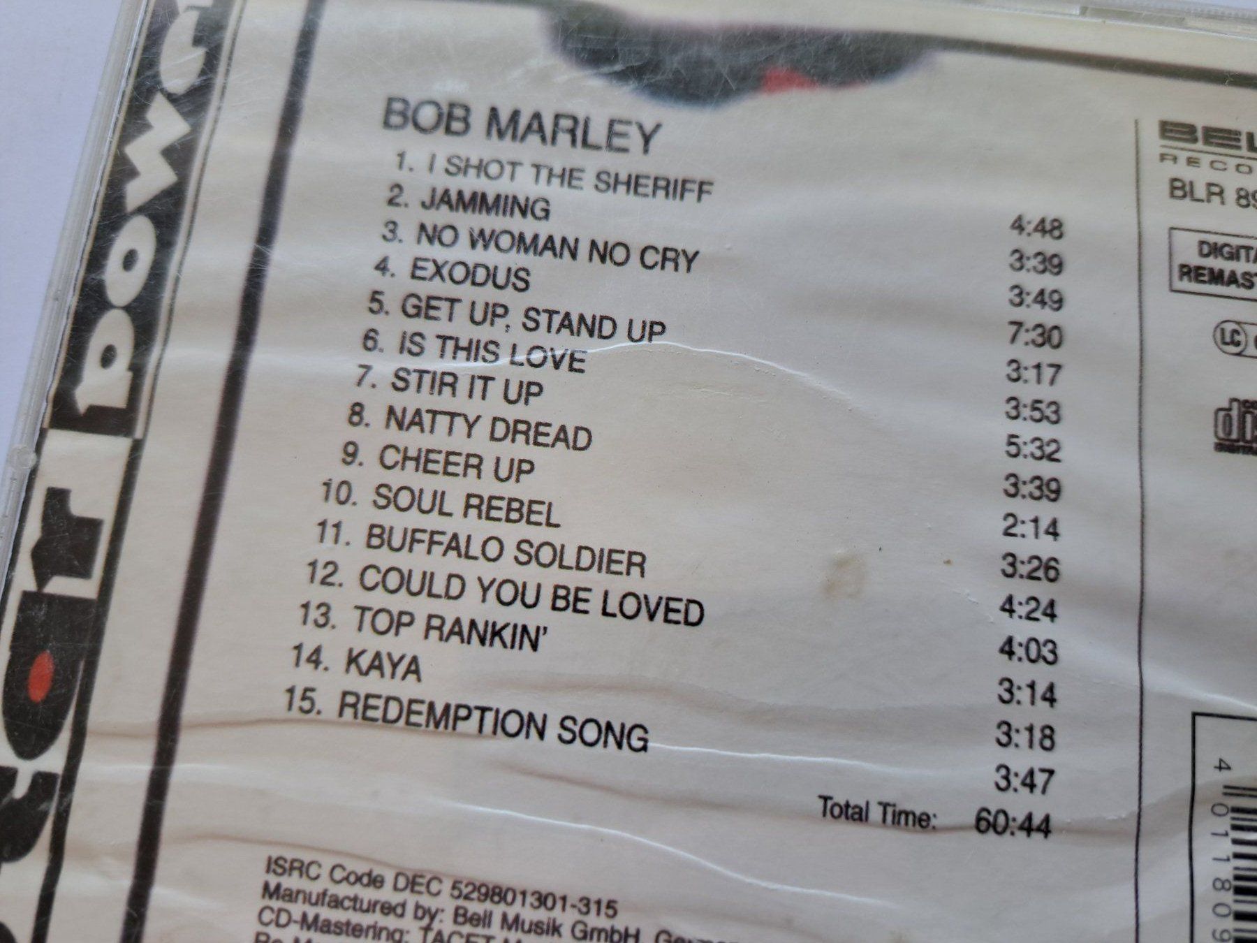 CDs: Cd Bob Marley - Digitally Remastered  – Gebraucht aus Pully von bro_n52j 2