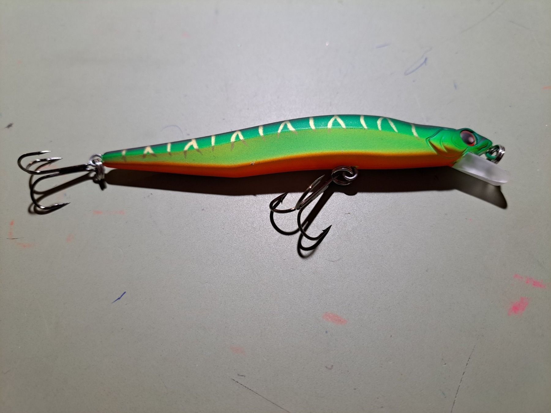 Esche: Wobbler Zack Fire Tiger 120 SP – Nuovo (secondo la descrizione) da Fribourg venduto da versus702 2