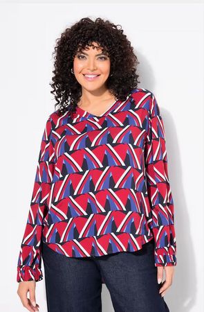 ULLA POPKEN - Bluse/Tunika - Gr. 46/48 - Viksose