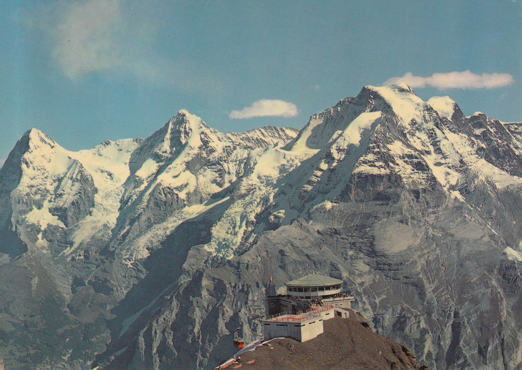Ansichtskarten: Schilthorn Piz Gloria 1969 – Gebraucht aus Bürglen TG von StampGraf