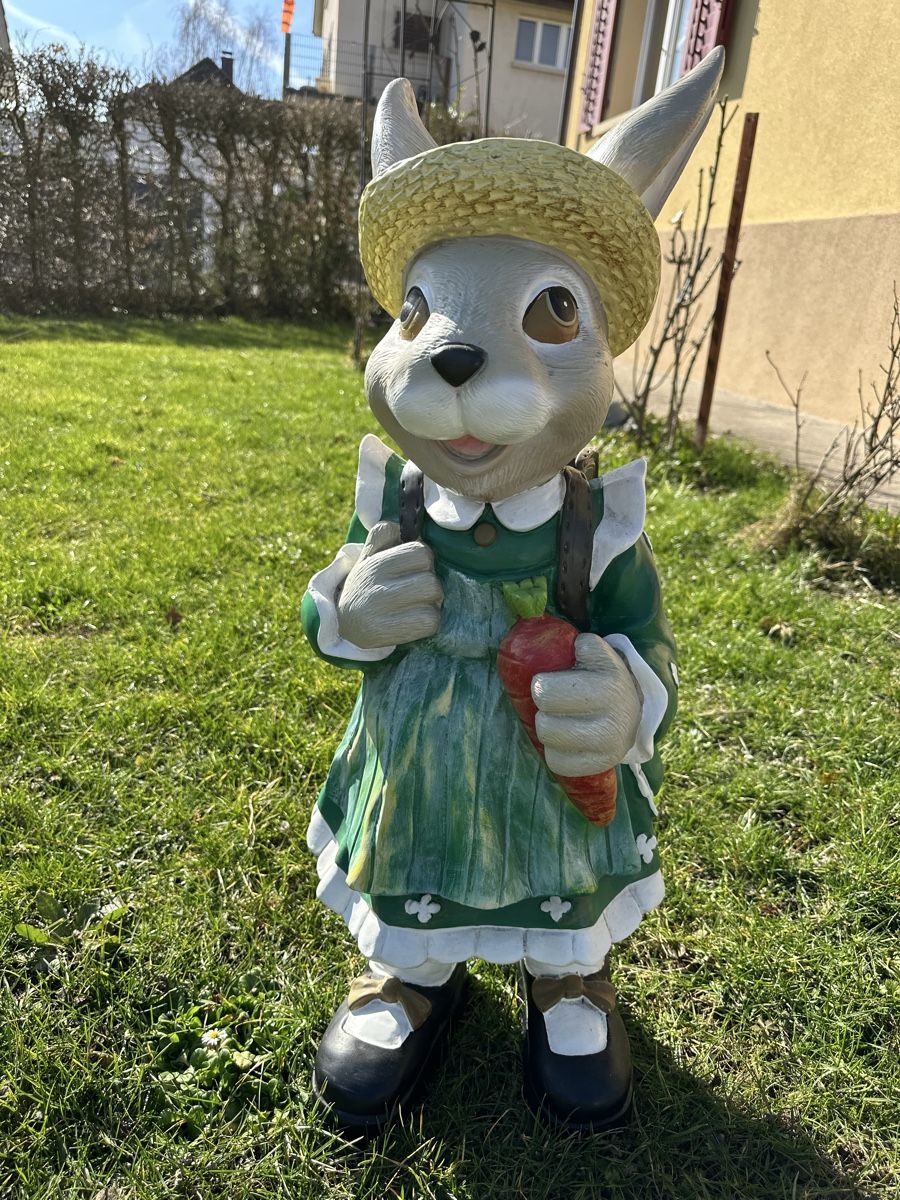 Statuette: Osterhase Garten Figur Deko – Usato da Oberentfelden venduto da vilibrand