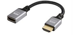 15cm HDMI Verlängerung Kabel Stecker Buchse 4K ULTRA