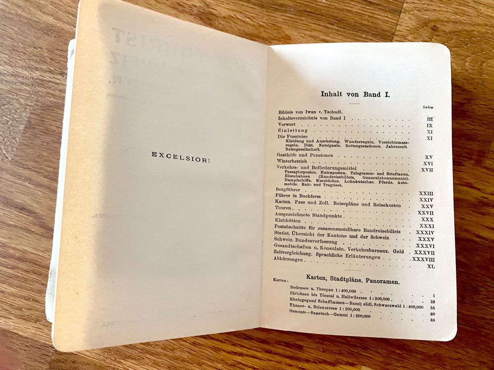 Livres: Iwan von Tschudi - Reisetagebuch Schweiz I + II – D'occasion à Pfäffikon ZH par arbos61 3