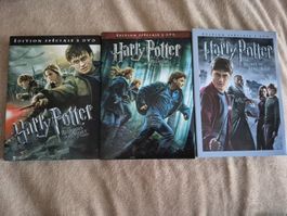 3 DVD Harry Potter édition spéciale occasion bon état