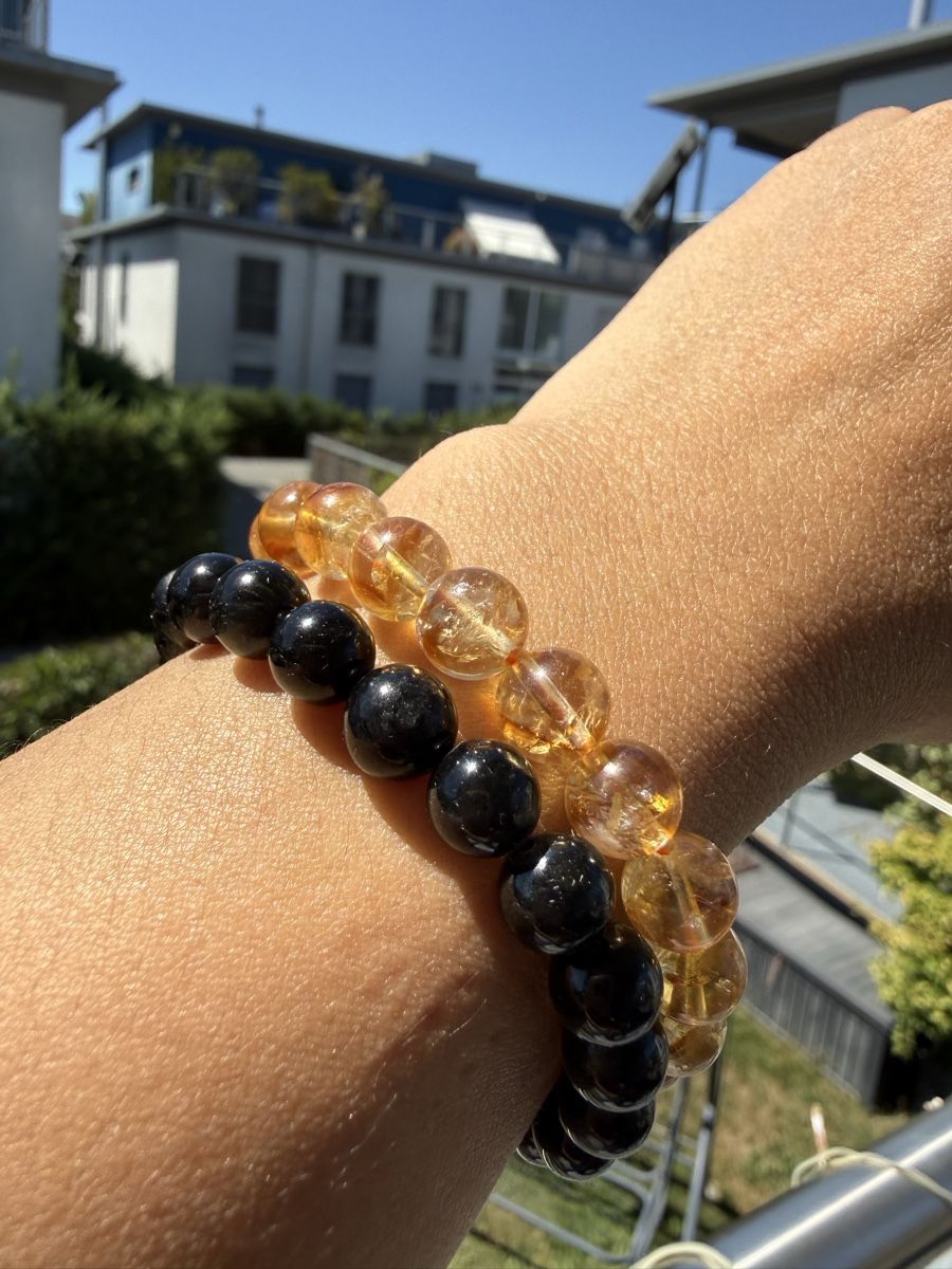 Armbänder & -reifen: Hypersthen Armband (8mm) – Elastisch – Neu (gemäss Beschreibung) aus Jegenstorf von SteinGlanz 8