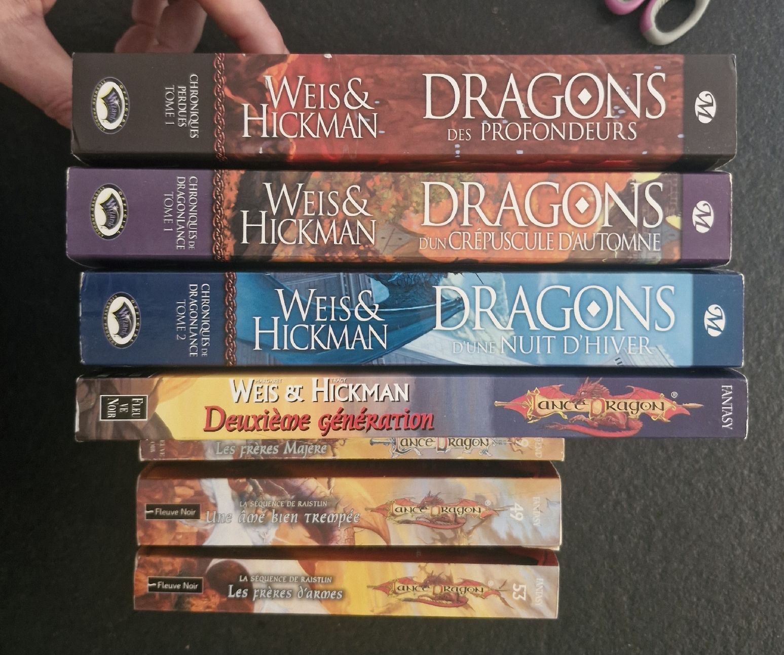 Libri: 7 Livres de la Saga Dragonlance – Usato da Belfaux venduto da Fanfouet 1