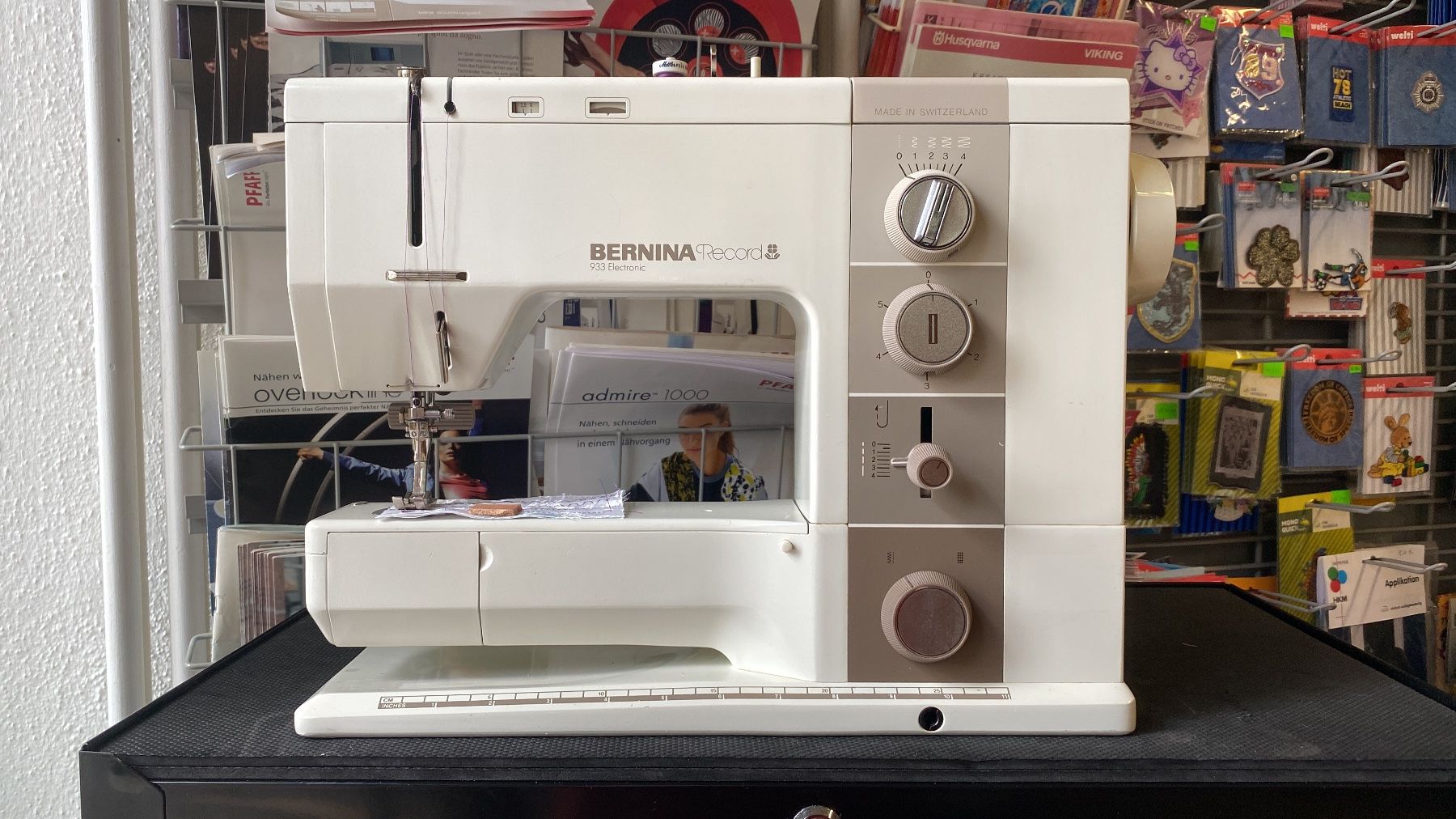 Bernina Nähmaschinen: Nähmaschine Bernina record 933 electronic, ab Service – Gebraucht aus Olten von Pat31