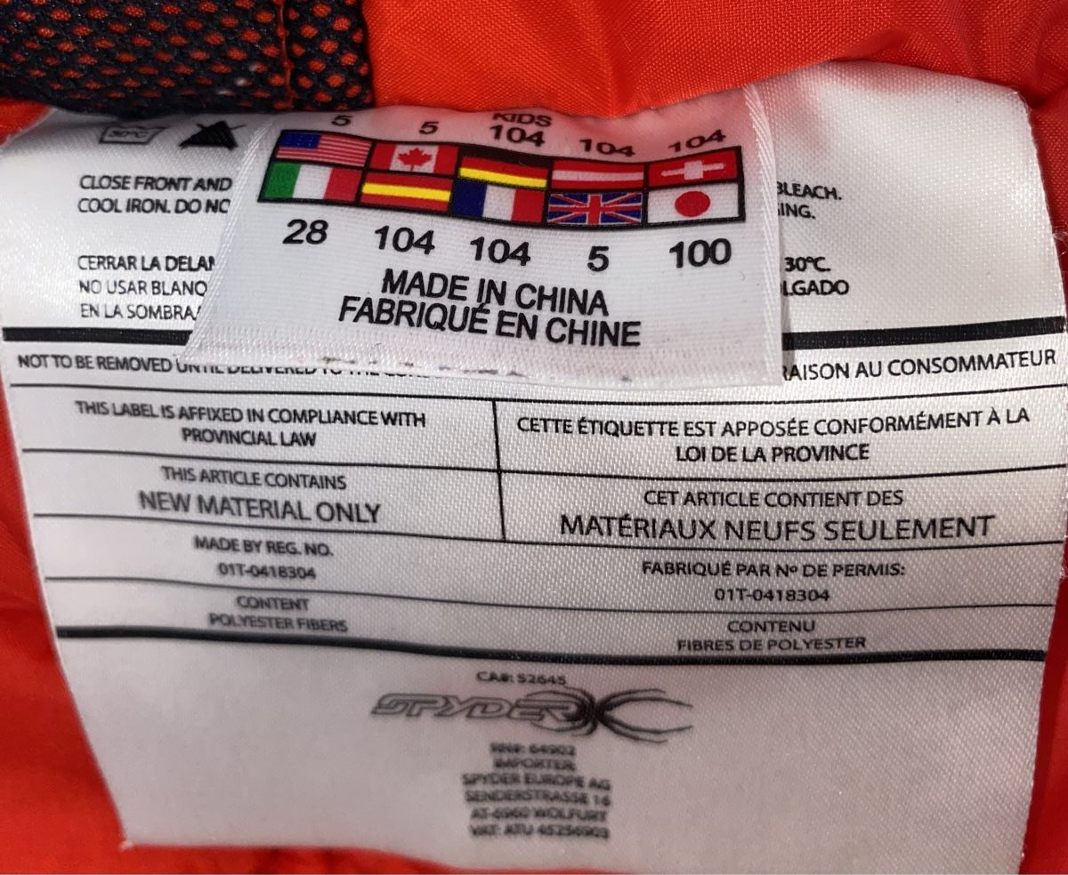 Giacche & Cappotti: Winterjacke von SPYDER Grösse 104 !!!! – Usato da Bauma venduto da vorsteg01 4