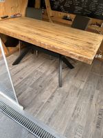 Esstisch Holztisch Metallgestell  guter Zustand