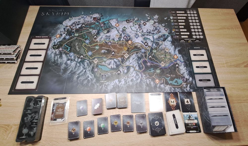 Skyrim Board Game english Kickstarter Edition | Kaufen auf Ricardo