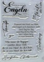 Silikonstempel Geburt Taufe