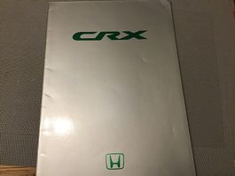 Honda CRX Verkaufsprospekt Mai 1992
