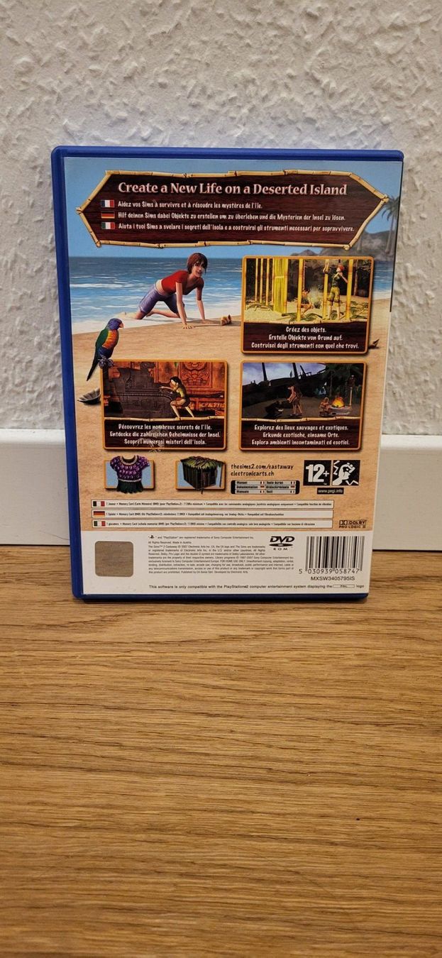 Sony Giochi: PS2 - Die Sims 2 Castaway – Usato da Münsingen venduto da Heroism2010 1