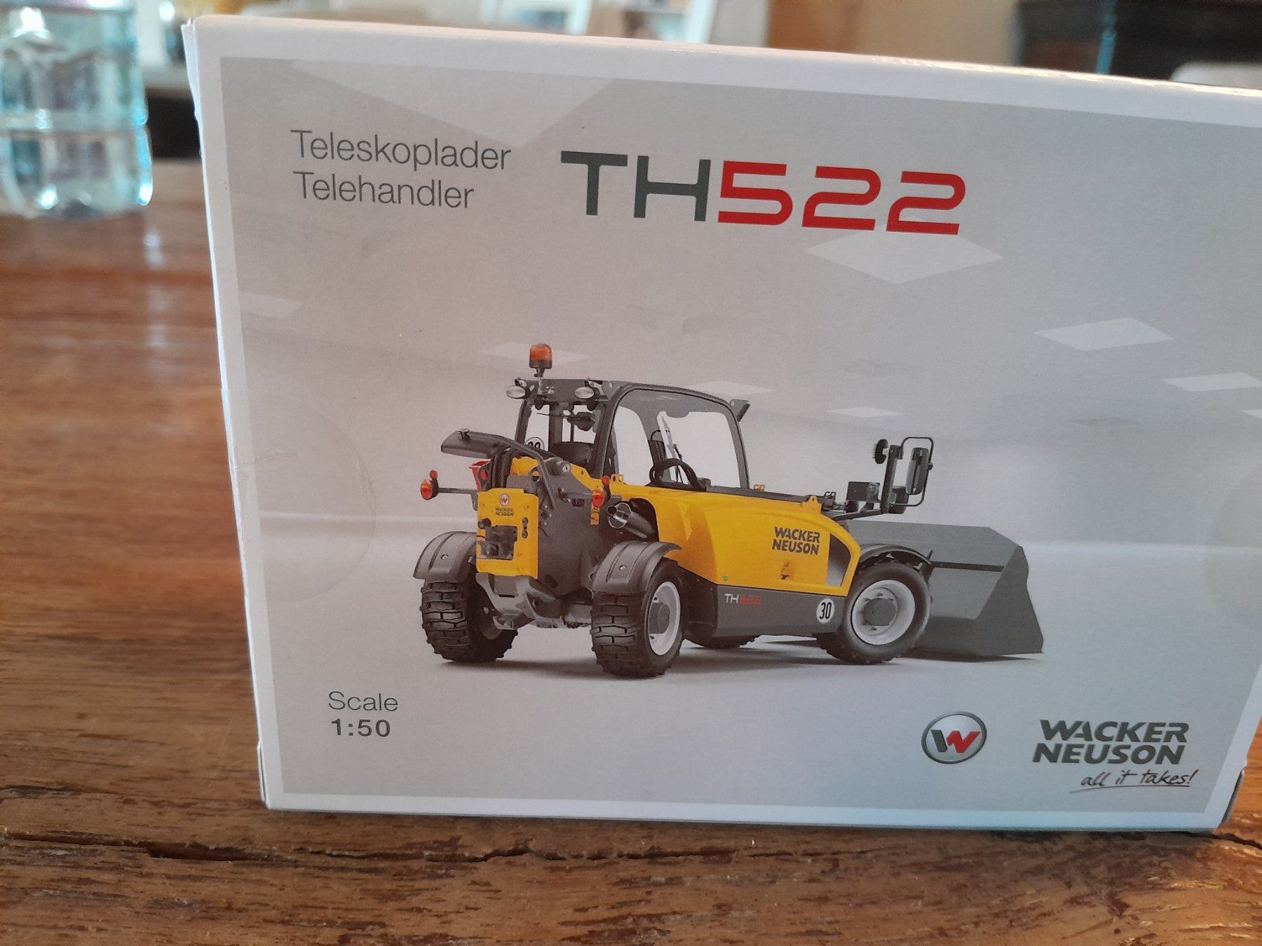 Kit di modellismo & Modellini statici: Wacker Neuson TH522 Telelader Modell 1:50 – Usato da Dübendorf venduto da hed_9w2b 2