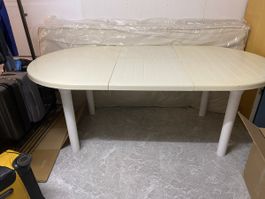 Gartentisch weiss gebraucht