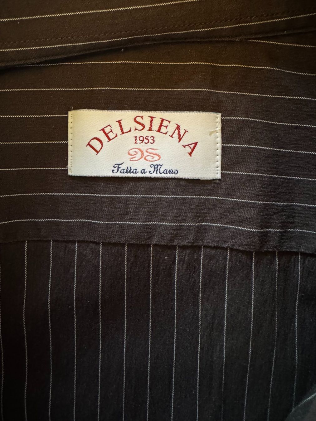 Camicie: DELSIENA Herrenhemd Gr. 41 Braun gestreift – Nuovo (secondo la descrizione) da Stäfa venduto da Mofi8712 1