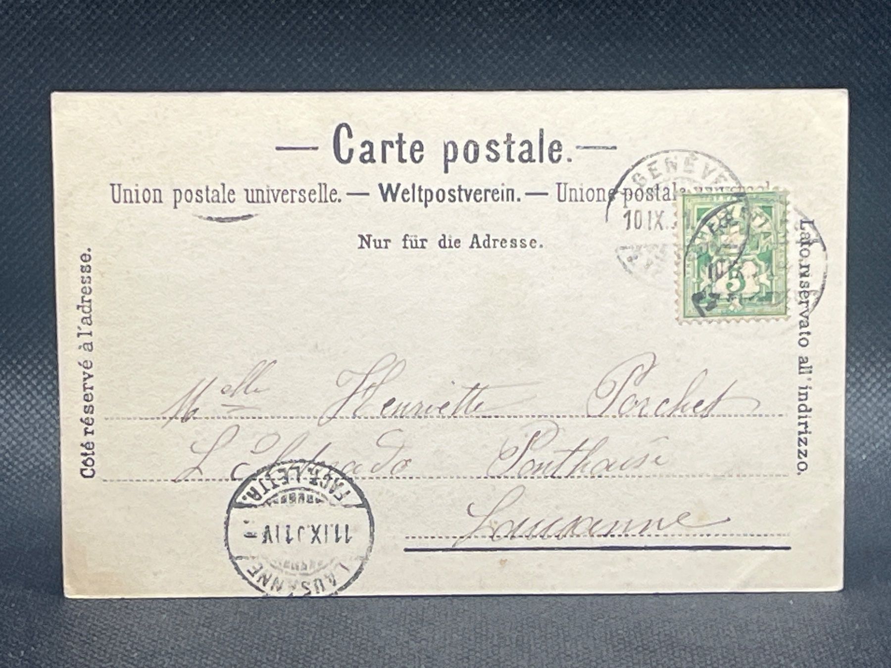 Ansichtskarten: Genève - Le Kursaal – Gebraucht aus Widnau von Brusi9 1