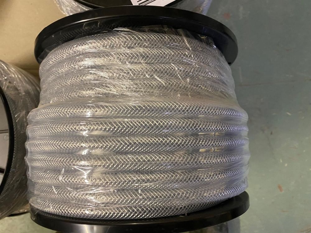 AUPROTEC Druckluftschlauch 8mm Innen 20m PVC-Schlauch I 3-Schicht Gewebeschlauch für Druckluft-Kompressor I Bund/Meterware Kompressorschlauch hochflexibel