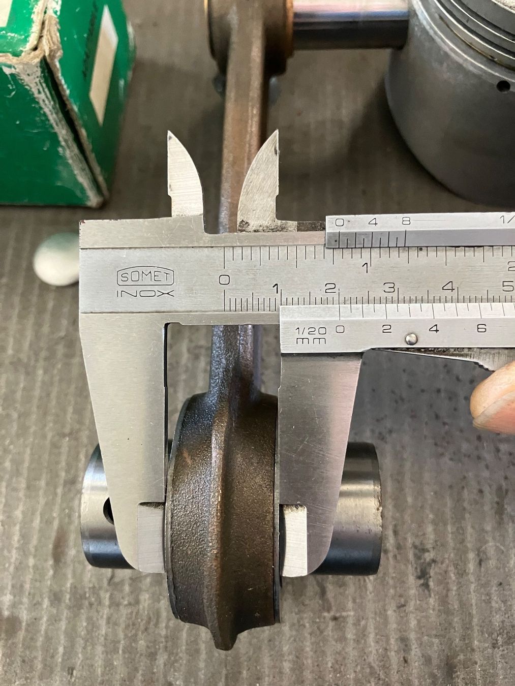 Tutti i ricambio per moto: Pleuel Ducati 175 Königswelle – Nuovo e nell'imballaggio originale da Oberuzwil venduto da Imker2 5