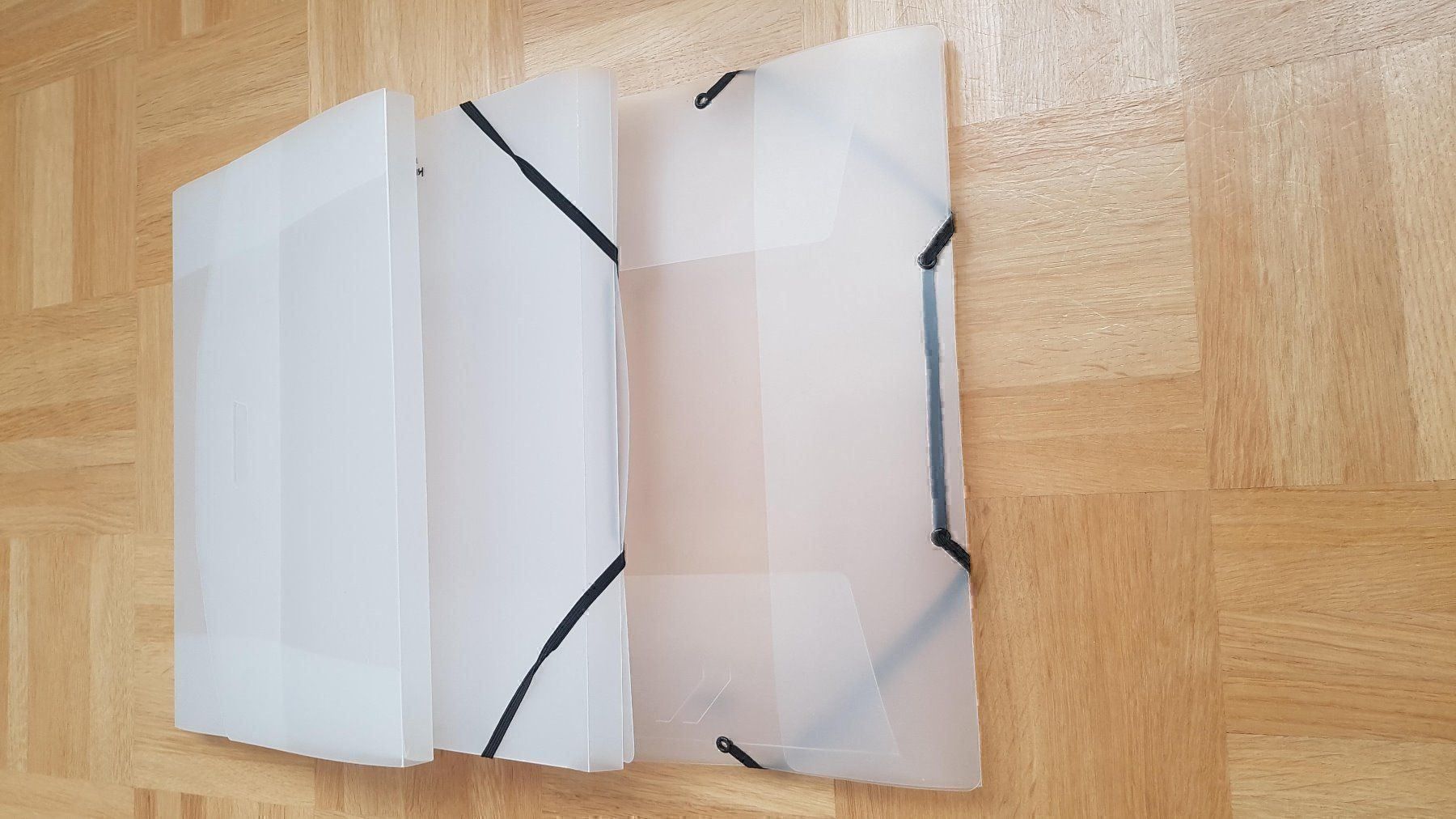 Raccoglitori: 2 Plastik Mappen weiss A4 wie NEU – Nuovo (secondo la descrizione) da Zürich venduto da yro_qvz7 1