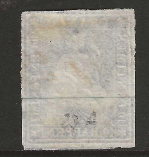 Tutti i francobolli: 1854 : Strubel Nr. 23A - vollrandig – Usato da Gümligen venduto da Geniusbuy 1