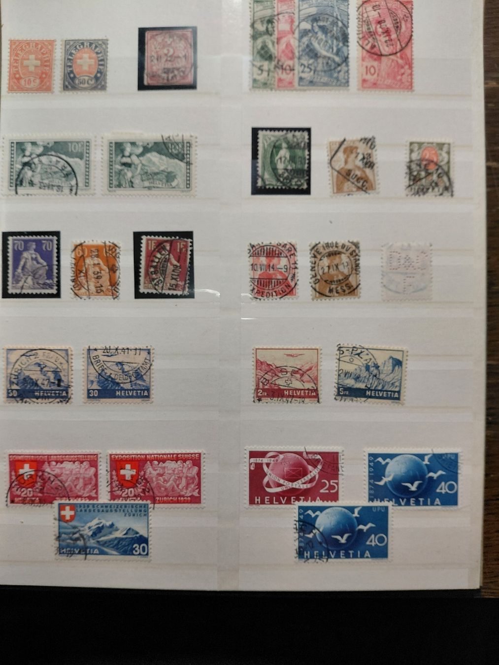 Tutti i francobolli: Album mit Schweizer Briefmarken – Usato da Riniken venduto da ChriguG75 3