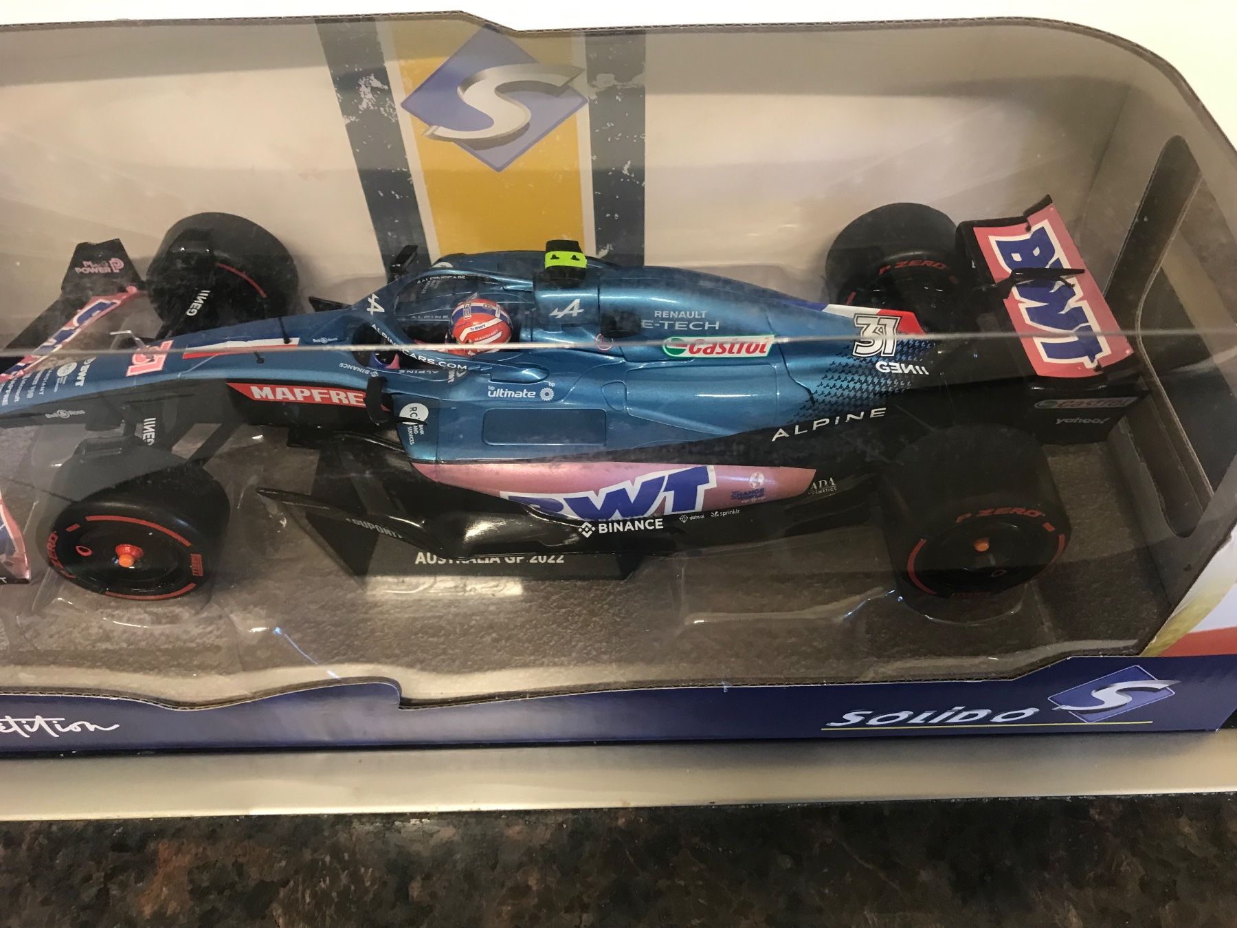 Solido Modellini d'auto: Neuer Renault Alpine 1:18 von Solido – Nuovo e nell'imballaggio originale da Opfikon venduto da Cycomyco