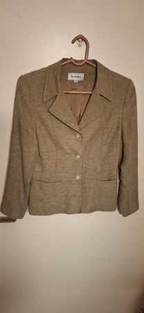 veste beige femme type tailleur Sandra taille 36 comme neuve