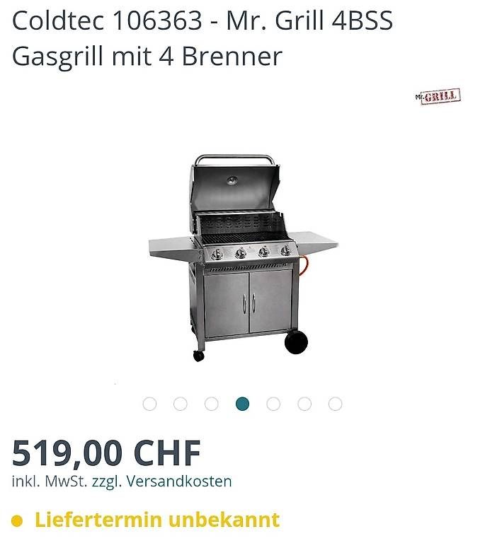 Grils: Gasgrill – D'occasion à Kerns par miroklee145 1