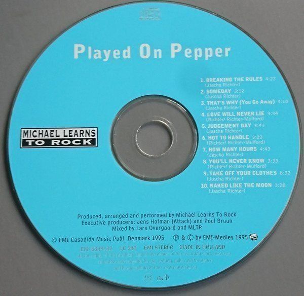 Played on Pepper -Jascha Richter, Soren Madsen, Mikkel Lentz | Kaufen ...