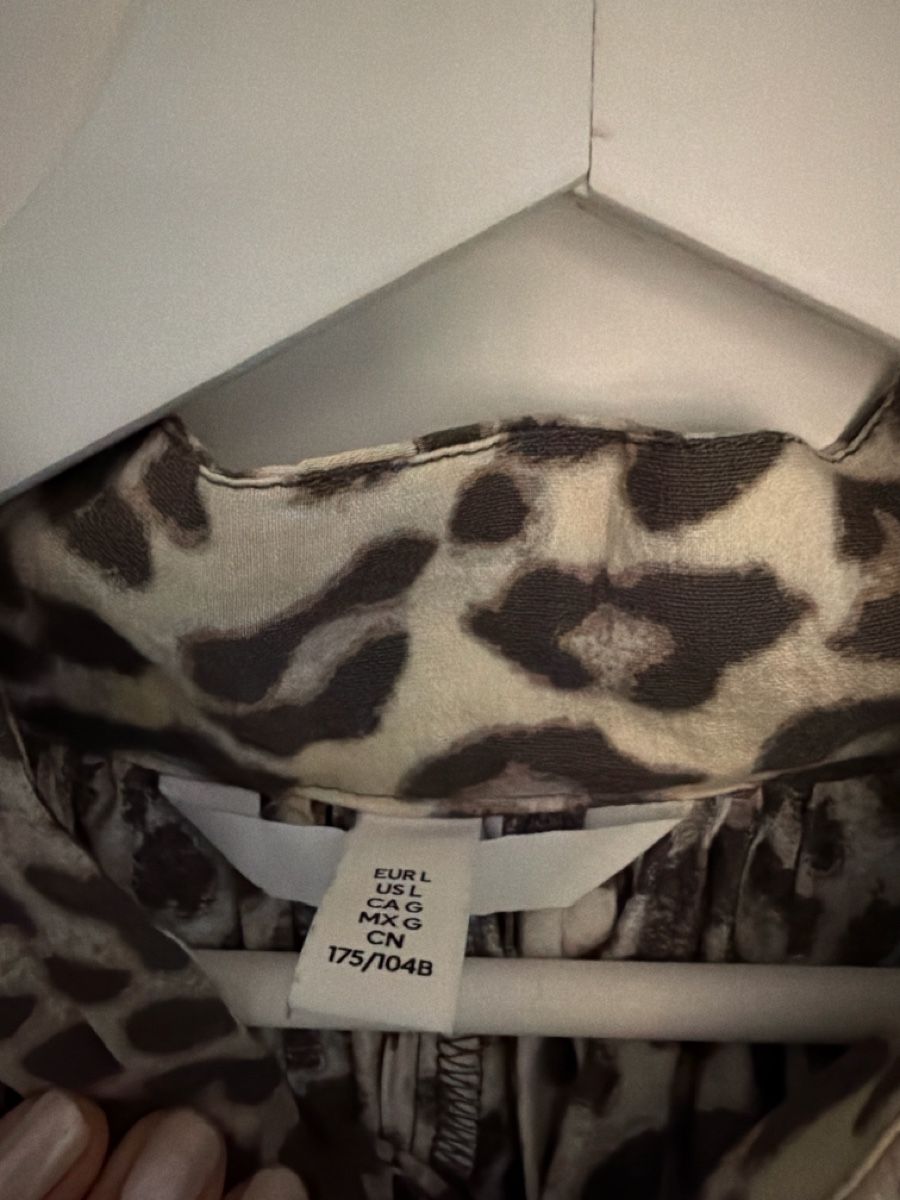 H&M Camicette: H&M Bluse mit Leoprint, Gr. L, Top Zustand – Nuovo (secondo la descrizione) da Basel venduto da cla_sd8p 1