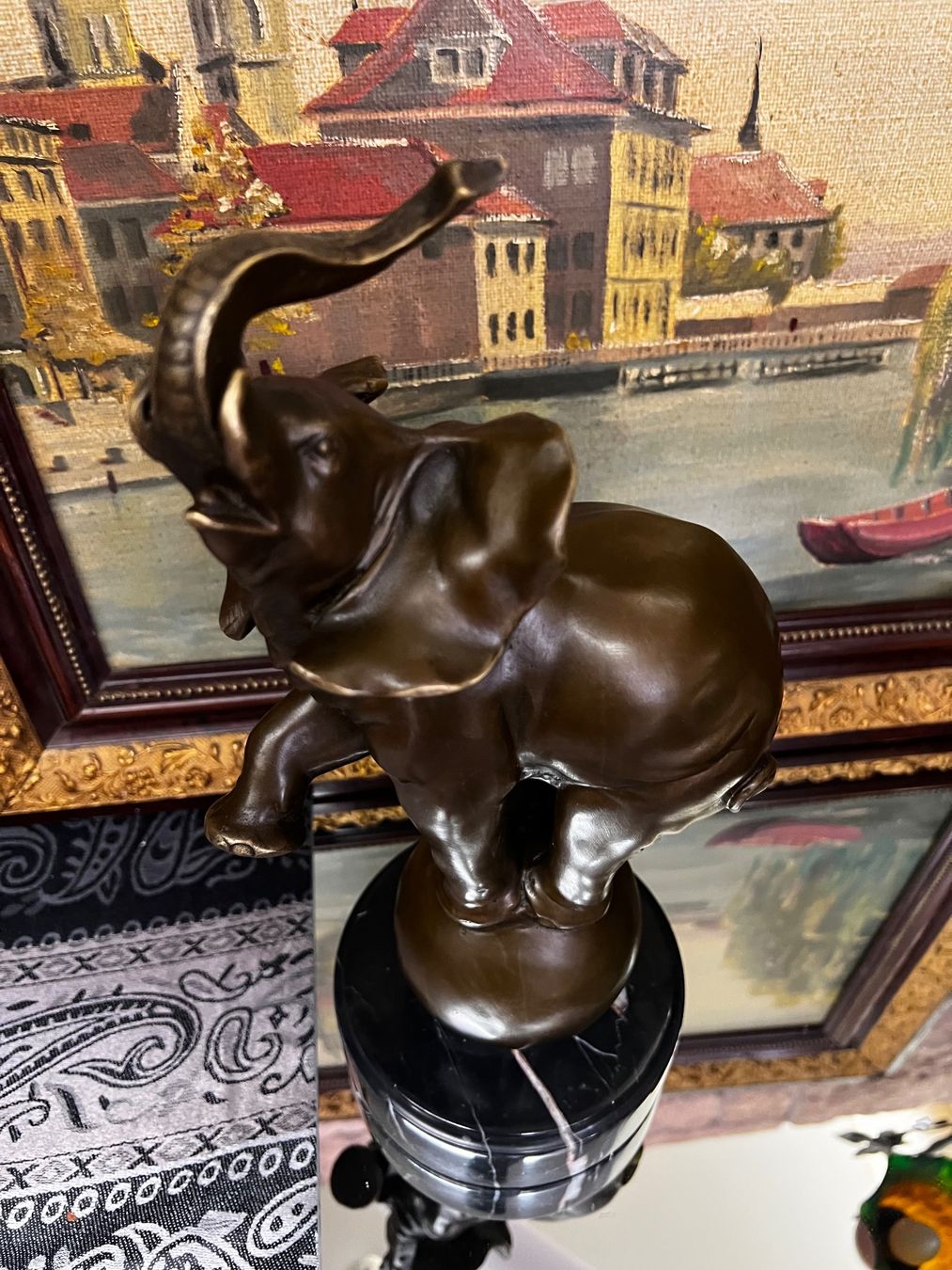Sculture & Statue: Massive Elefant Bronzefigur Top Qualitativ – Usato da Oberengstringen venduto da Cici7 3