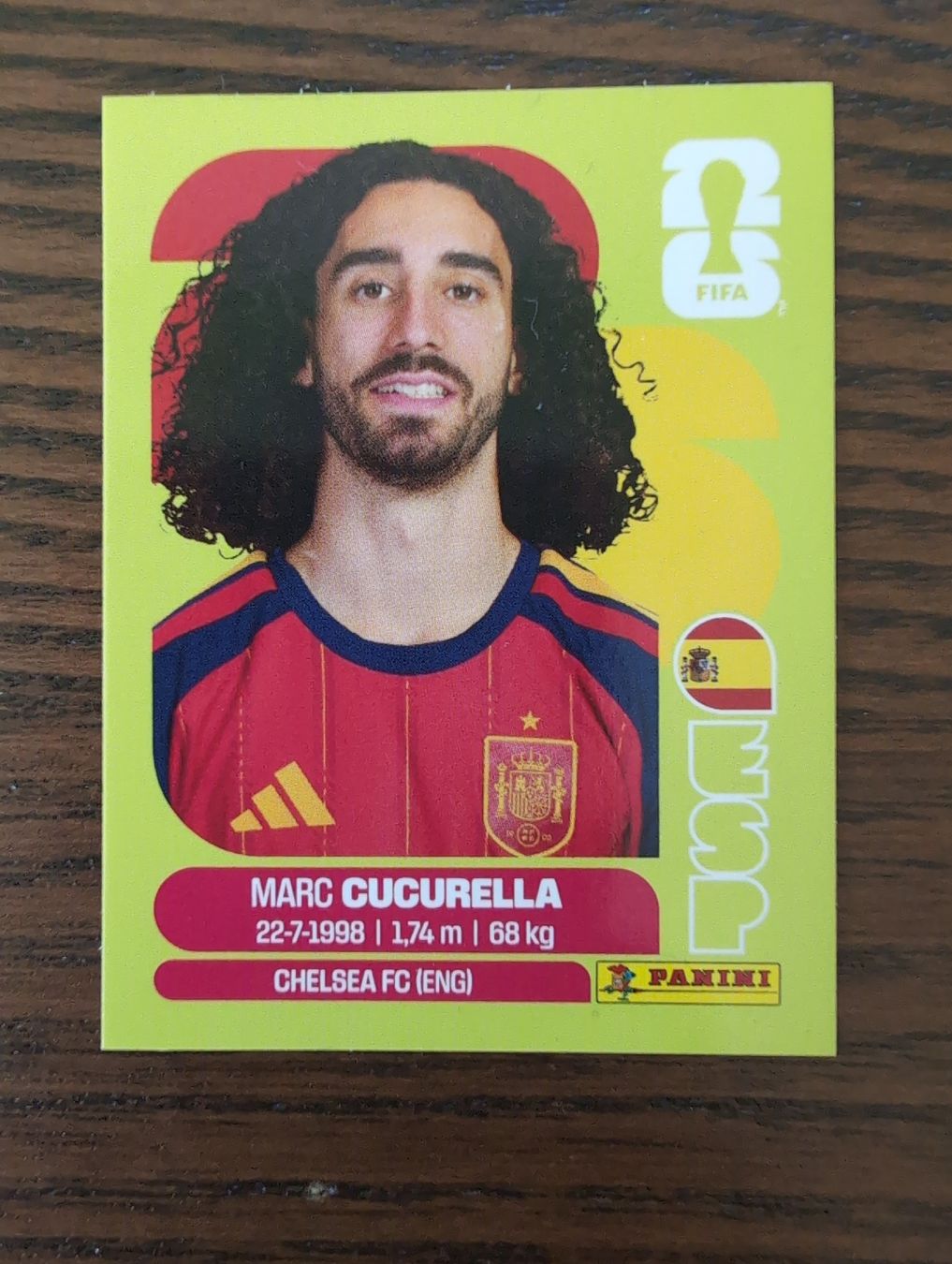 Panini Carte collezionabili: Esp 8 panini wm sticker 26 marc cucurella – Nuovo (secondo la descrizione) da Zürich venduto da Rolup