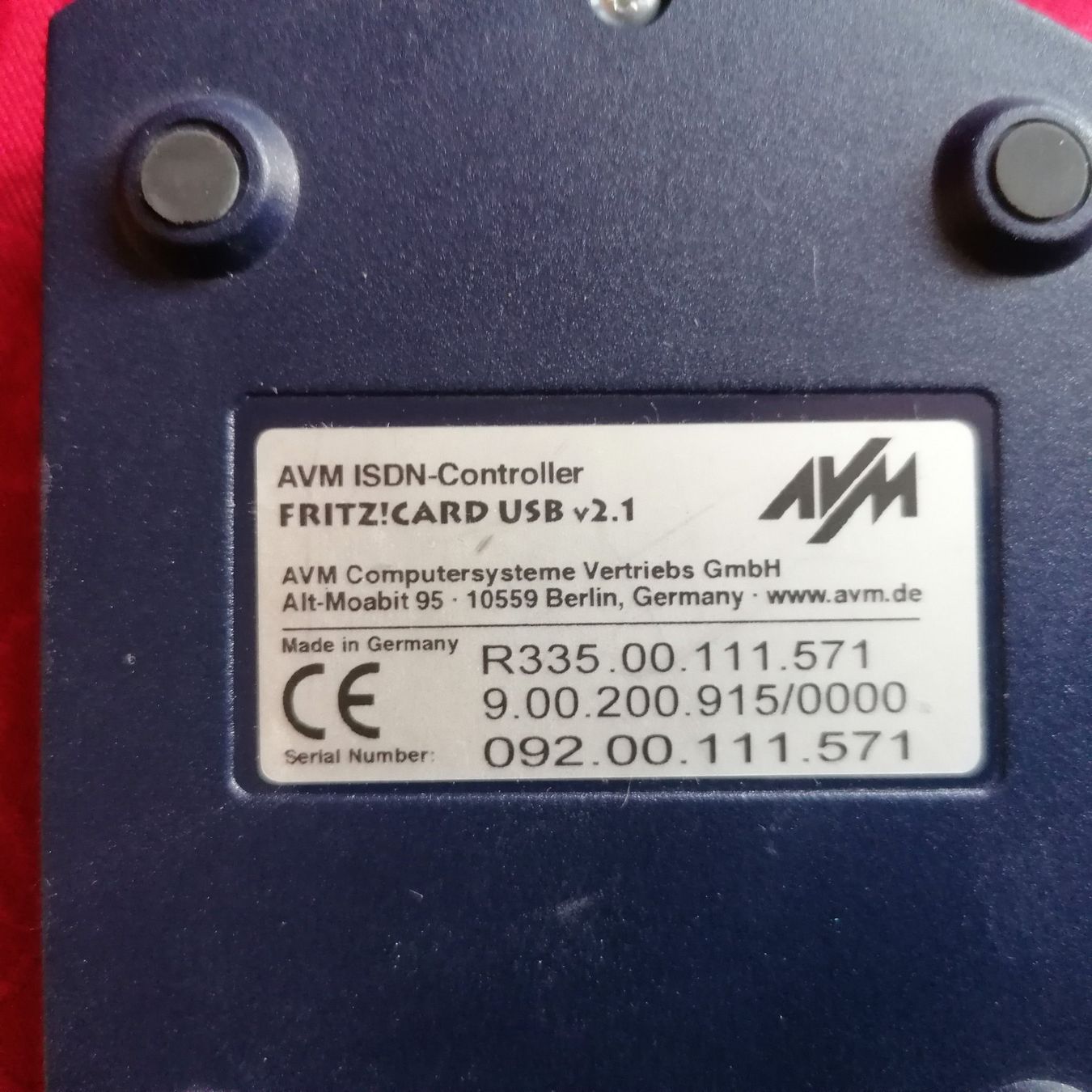 Unità & Adattatore: Fritz Card USB – Usato da Trimmis venduto da hasso123 1
