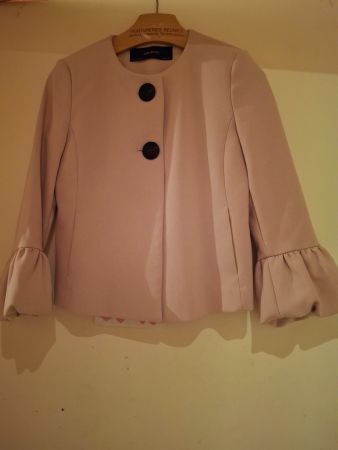 Élégante veste légère rose pastel taille XS marque Zara