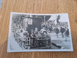 Kinderumzug Sechseläuten Ansichtskarte antik