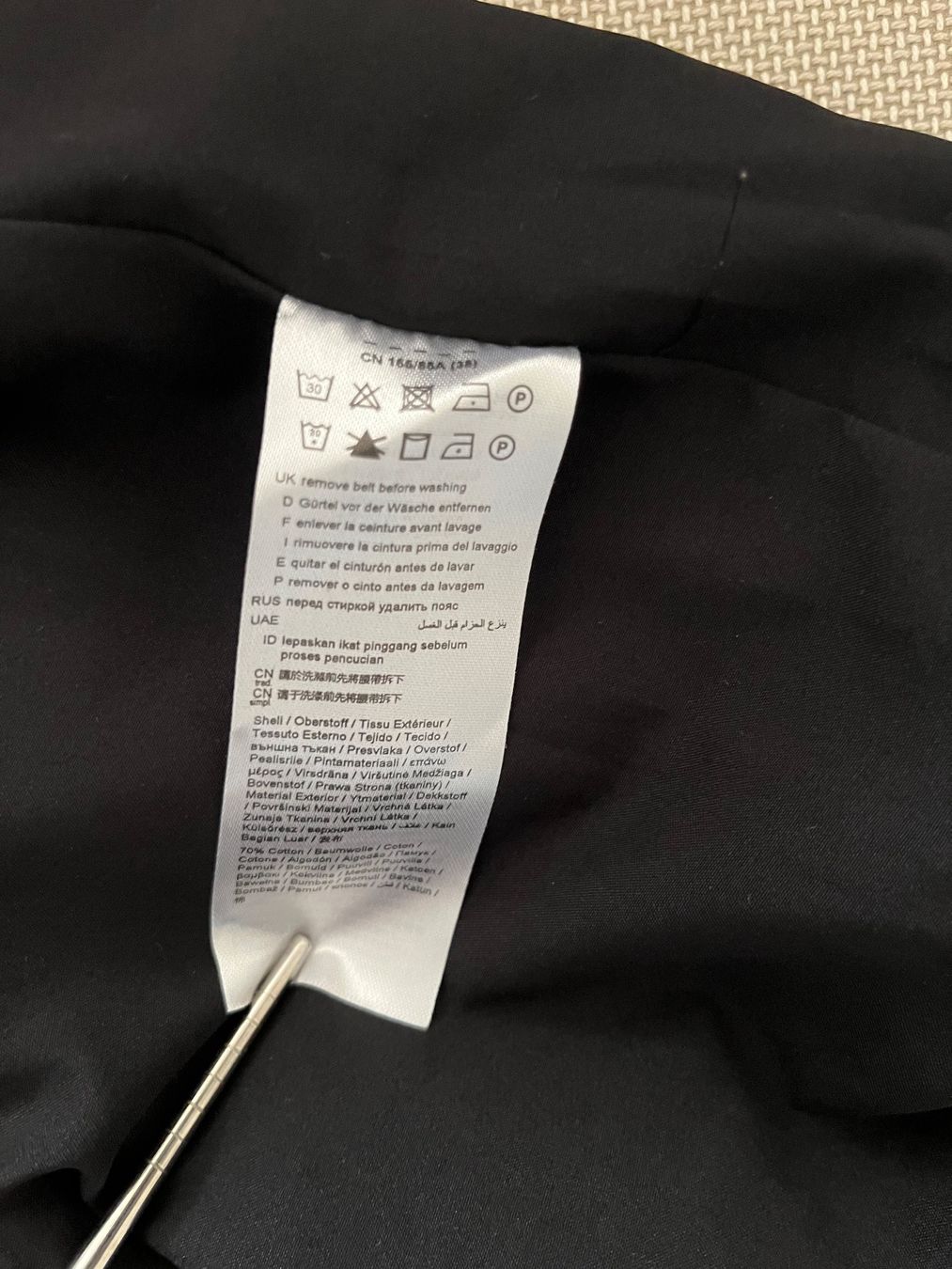 Massimo Dutti Vestiti: Massimo Dutti Kleid, schwarz, Gr. 38, – Usato da Zürich venduto da Jocki02 4